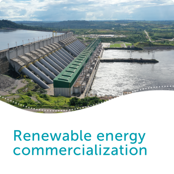 A comercialização de energia renovável